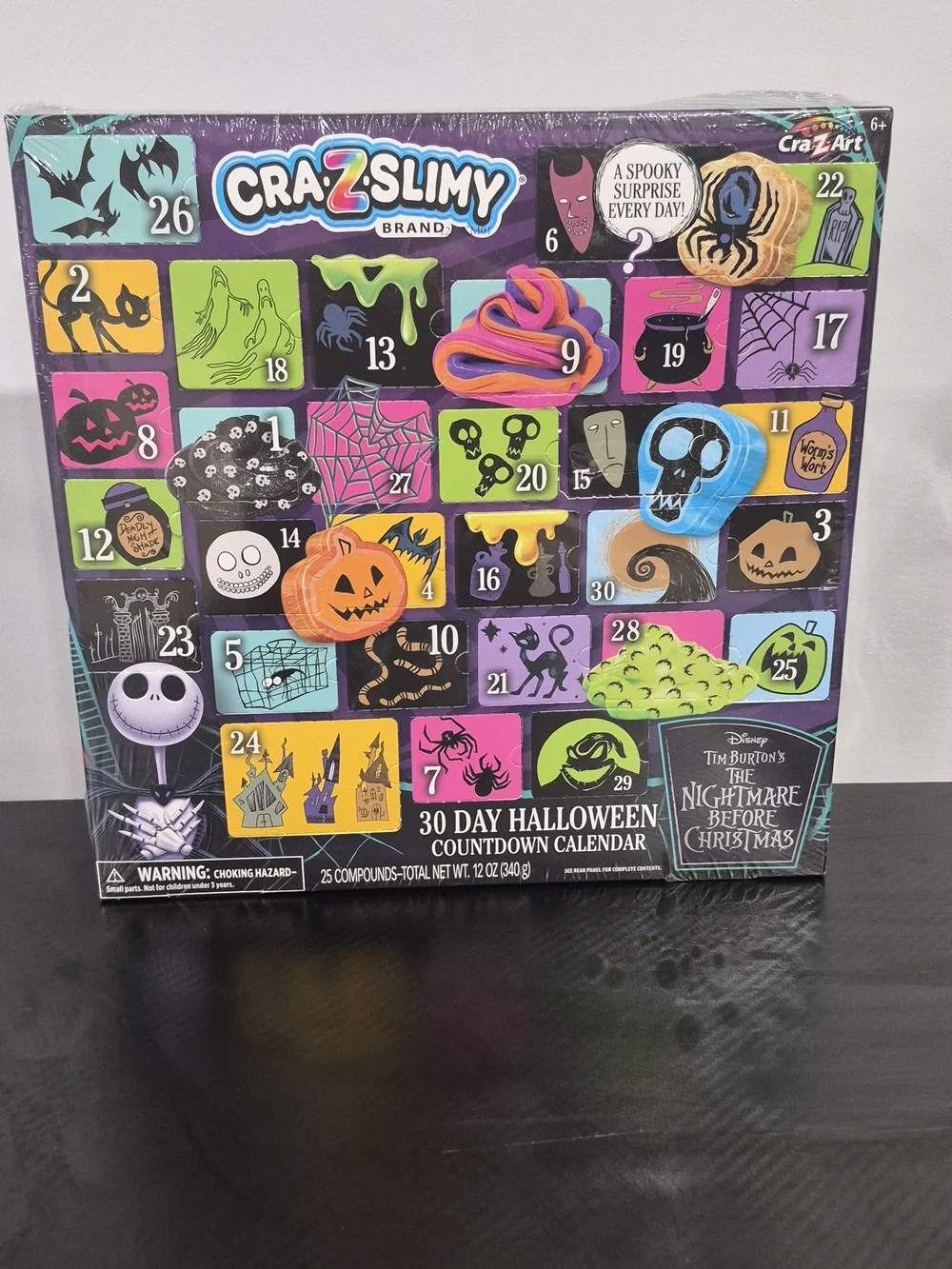 The Nightmare Before Christmas 30-Day Halloween Countdown - Multi Color